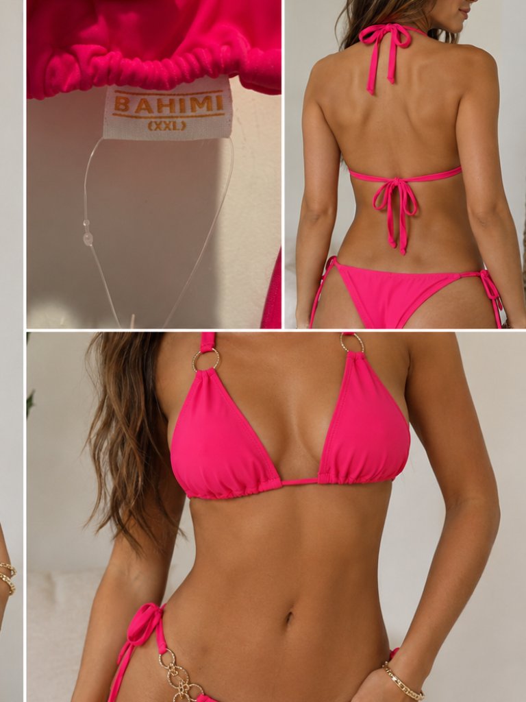 Bahimi Hot Pink Top Size Xl Nwt — image 2 of 6